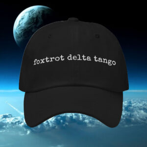 Anti-Trump Embroidered Hat, Foxtrot Delta Tango Hat