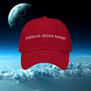 Anti-Trump Embroidered Hat, Foxtrot Delta Tango Hat