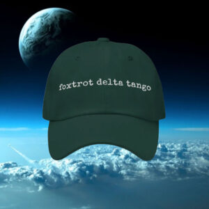 Anti-Trump Embroidered Hat, Foxtrot Delta Tango Hat