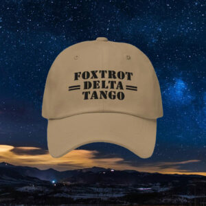 Anti Trump Fuck Donald Trump FDT Foxtrot Delta Tango Embroidered Hat