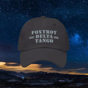 Anti Trump Fuck Donald Trump FDT Foxtrot Delta Tango Embroidered Hat