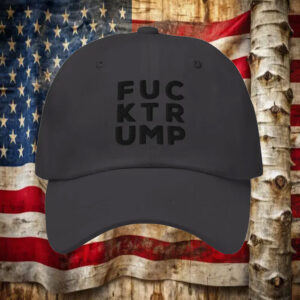 Anti Trump Fuck Trump Embroidered Dad Hat, FDT Resist Maga