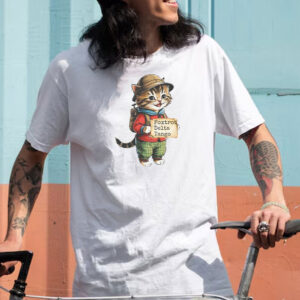 Cat Anti Trump Foxtrot Delta Tango T-Shirt