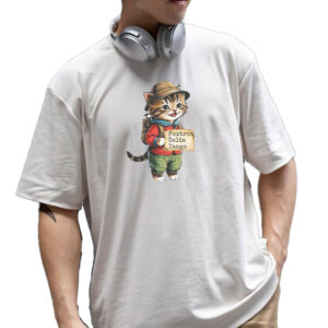 Cat Anti Trump Foxtrot Delta Tango T-Shirt