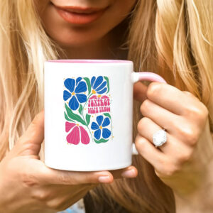 FDT Anti Trump Foxtrot Delta Tango Mug, Subtle Fck Trump Flower Mug