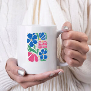 FDT Anti Trump Foxtrot Delta Tango Mug, Subtle Fck Trump Flower Mug