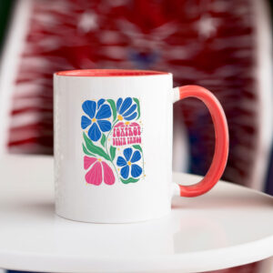 FDT Anti Trump Foxtrot Delta Tango Mug, Subtle Fck Trump Flower Mug