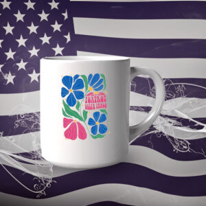 FDT Anti Trump Foxtrot Delta Tango Mug, Subtle Fck Trump Flower Mug