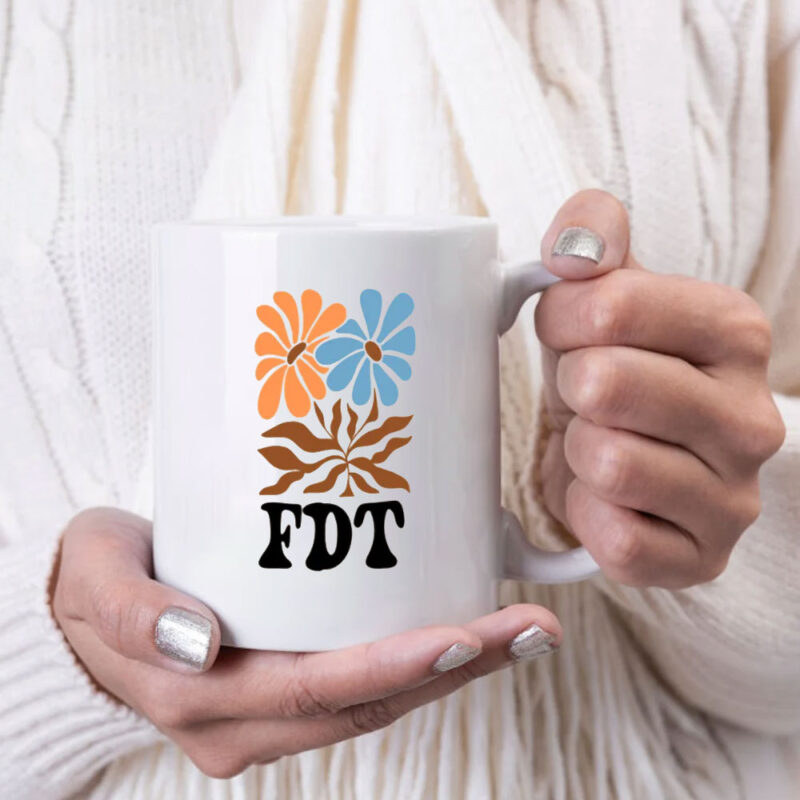 FDT Mug, Foxtrot Delta Tango Resist Persist Prevail Mug