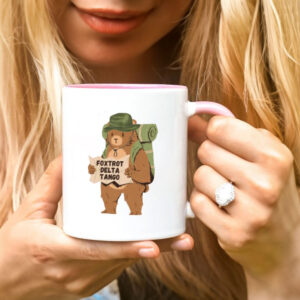 FDT Resist Bear Mug, Foxtrot Delta Tango Mug, Anti Trump Mug, National Parks Mug