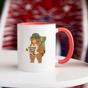 FDT Resist Bear Mug, Foxtrot Delta Tango Mug, Anti Trump Mug, National Parks Mug