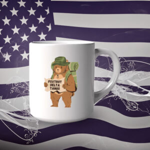 FDT Resist Bear Mug, Foxtrot Delta Tango Mug, Anti Trump Mug, National Parks Mug