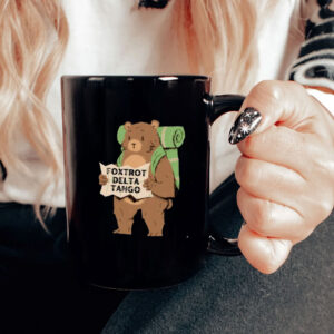 FDT Resist Bear Mug, Foxtrot Delta Tango anti Trump Mugs