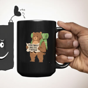 FDT Resist Bear Mug, Foxtrot Delta Tango anti Trump Mugs