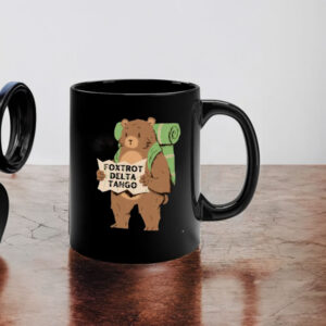 FDT Resist Bear Mug, Foxtrot Delta Tango anti Trump Mugs