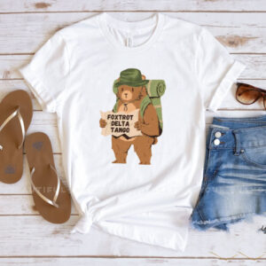 FDT Resist Bear Shirt, Foxtrot Delta Tango Shirt, Anti Trump t shirt, National Parks Shirt