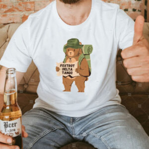 FDT Resist Bear Shirt, Foxtrot Delta Tango Shirt, Anti Trump t shirt, National Parks Shirt