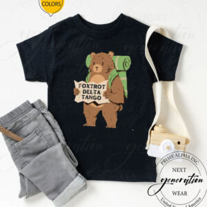 FDT Resist Bear Shirt, Foxtrot Delta Tango anti Trump T-Shirts