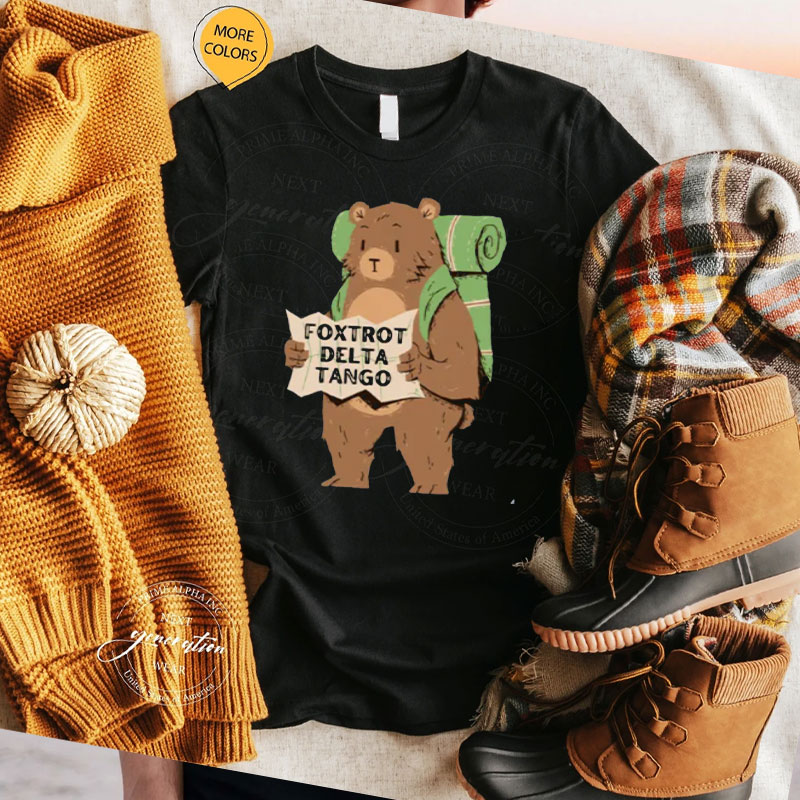 FDT Resist Bear Shirt, Foxtrot Delta Tango anti Trump T-Shirts