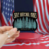 FDT Save National Parks Anti Trump Sticker, Car Magnet