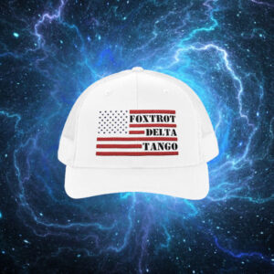 FOXTROT-DELTA-TANGO Embroidered SnapBack Trucker Cap