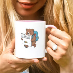 FREESHIPPING FDT Resist Cute Bear Mug