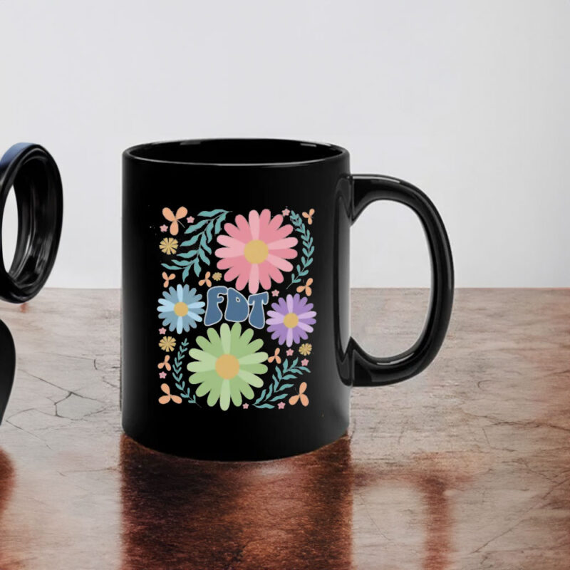 Floral Subtle FDT Trump Mugs