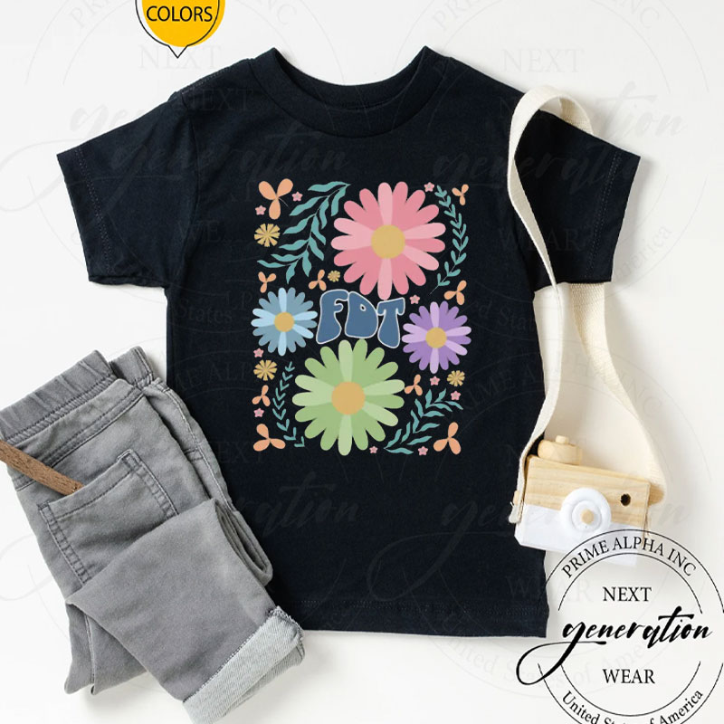 Floral Subtle FDT Trump Shirt