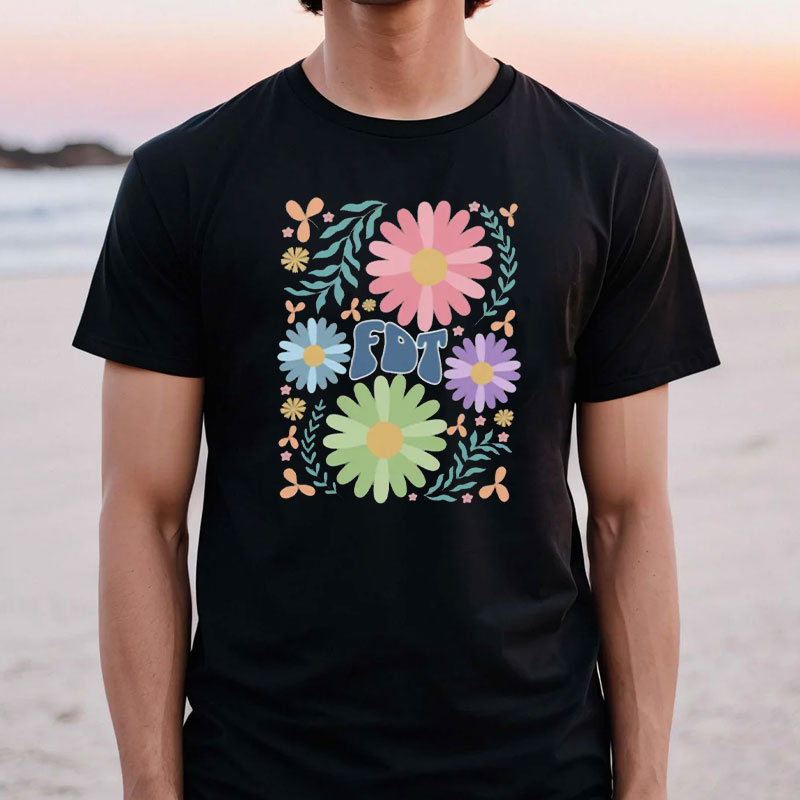 Floral Subtle FDT Trump Shirt