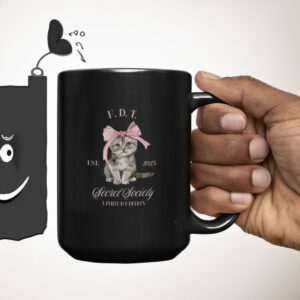 Foxtrot Delta Tango Coquette Cat Mug