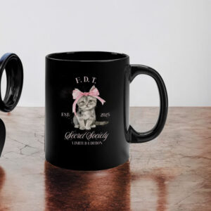 Foxtrot Delta Tango Coquette Cat Mug