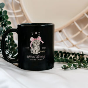 Foxtrot Delta Tango Coquette Cat Mug