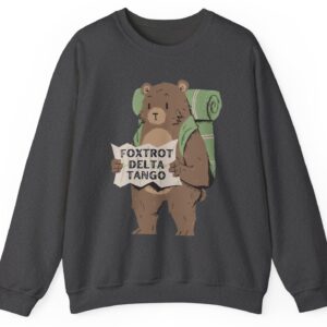 Foxtrot Delta Tango FDT Resist Bear Crewneck Sweatshirt