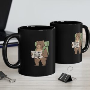Foxtrot Delta Tango FDT Resist Bear Mug