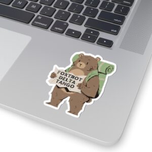 Foxtrot Delta Tango FDT Resist Bear Stickers