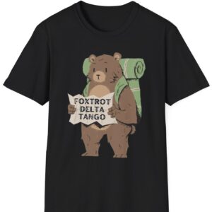 Foxtrot Delta Tango FDT Resist Bear T-Shirt