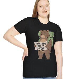 Foxtrot Delta Tango FDT Resist Bear T-Shirt