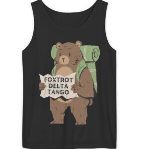 Foxtrot Delta Tango FDT Resist Bear Tank Top