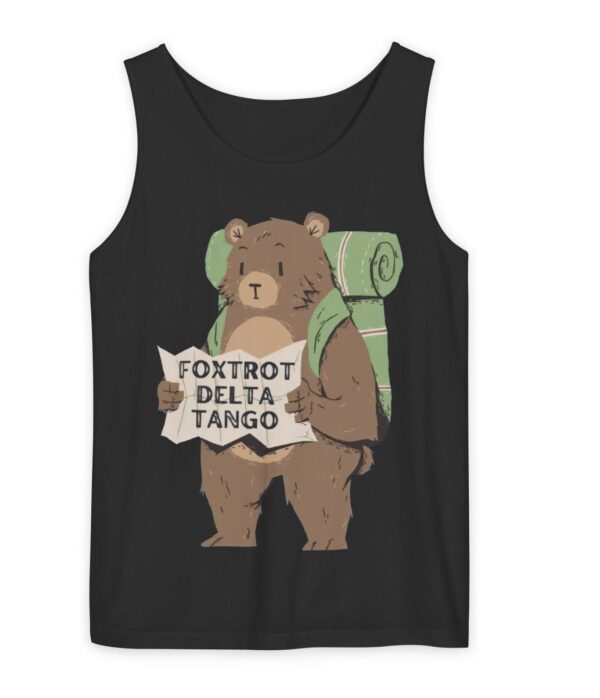 Foxtrot Delta Tango FDT Resist Bear Tank Top