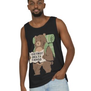 Foxtrot Delta Tango FDT Resist Bear Tank Top