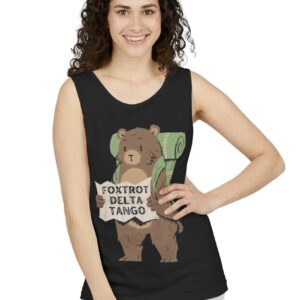 Foxtrot Delta Tango FDT Resist Bear Tank Top