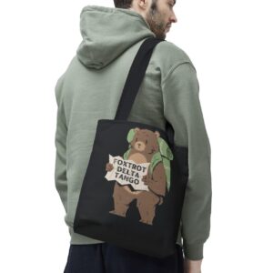 Foxtrot Delta Tango FDT Resist Bear Tote Bag