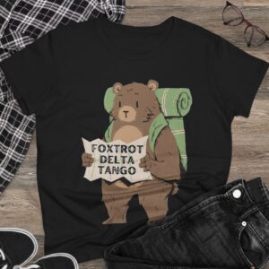 Foxtrot Delta Tango FDT Resist Bear Women's T-Shirt