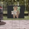 Foxtrot Delta Tango FDT Resist Bear Yard Sign