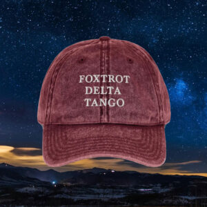Foxtrot Delta Tango Hat, Anti Trump Hat, FDT Hat