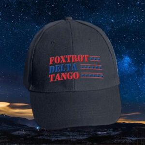Foxtrot Delta Tango Hat, Embroidered Anti-Trump Cap, Political Satire Hat