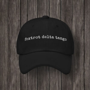 Foxtrot Delta Tango Hat, Subtle Anti-Trump Hat