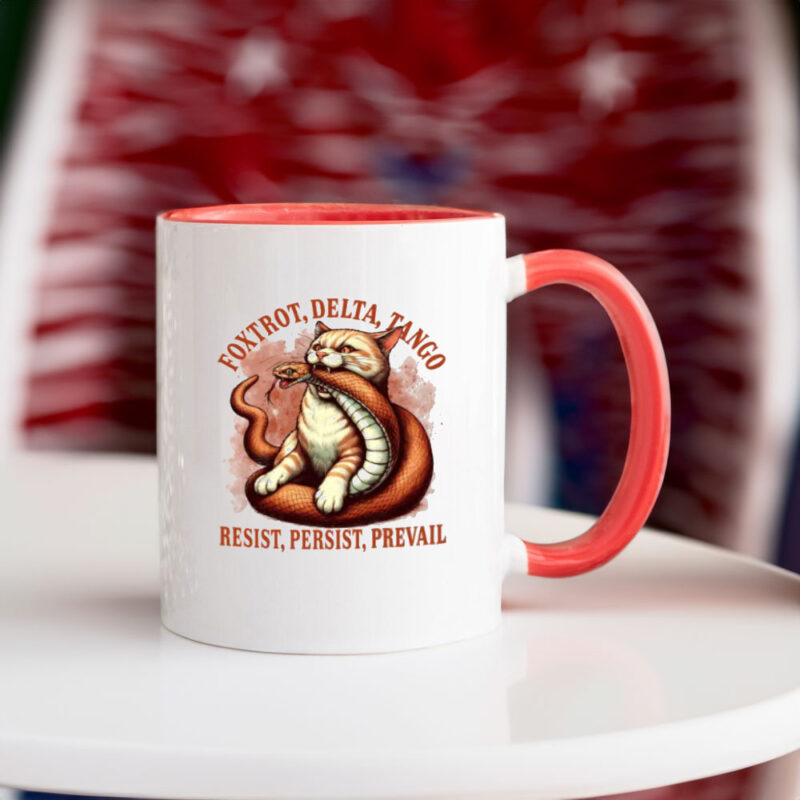 Foxtrot Delta Tango, Subtle Anti Trump Mug, Foxtrot Delta Tango FDT Mug