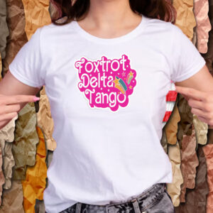 Foxtrot Delta Tango Subtle FDT Anti Trump Feminist, Democrat Womens Rights T-Shirt