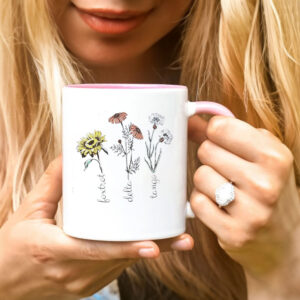 Foxtrot delta tango flowers Mug